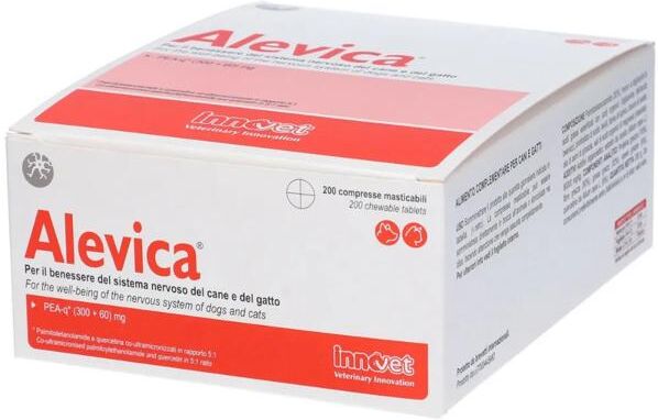 Innovet Alevica Integratore Veterinario Sistema Nervoso Cani e Gatti 200 compresse