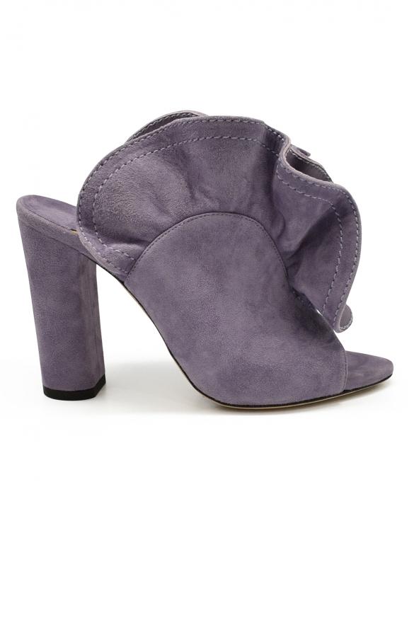 Jimmy Choo Haile 100 Muiltjes Paars