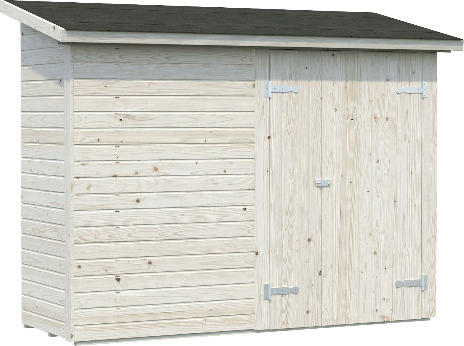 Gerätehaus PALMAKO "Leif", beige (natur), Holzwerkstoff, Gerätehäuser, natur