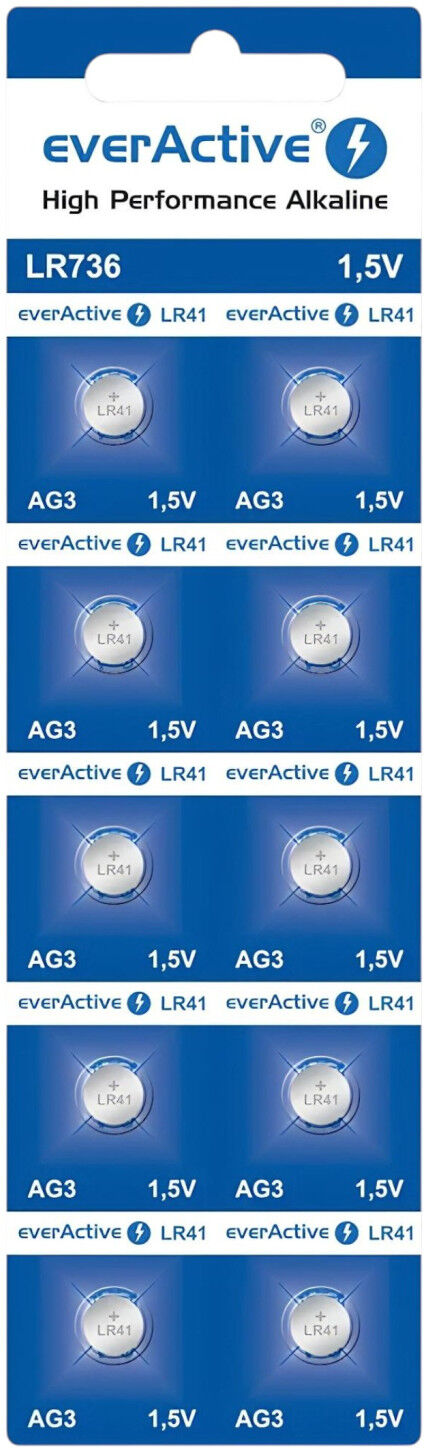 Orion Button Cell Battery - LR41 (Pack of 10)