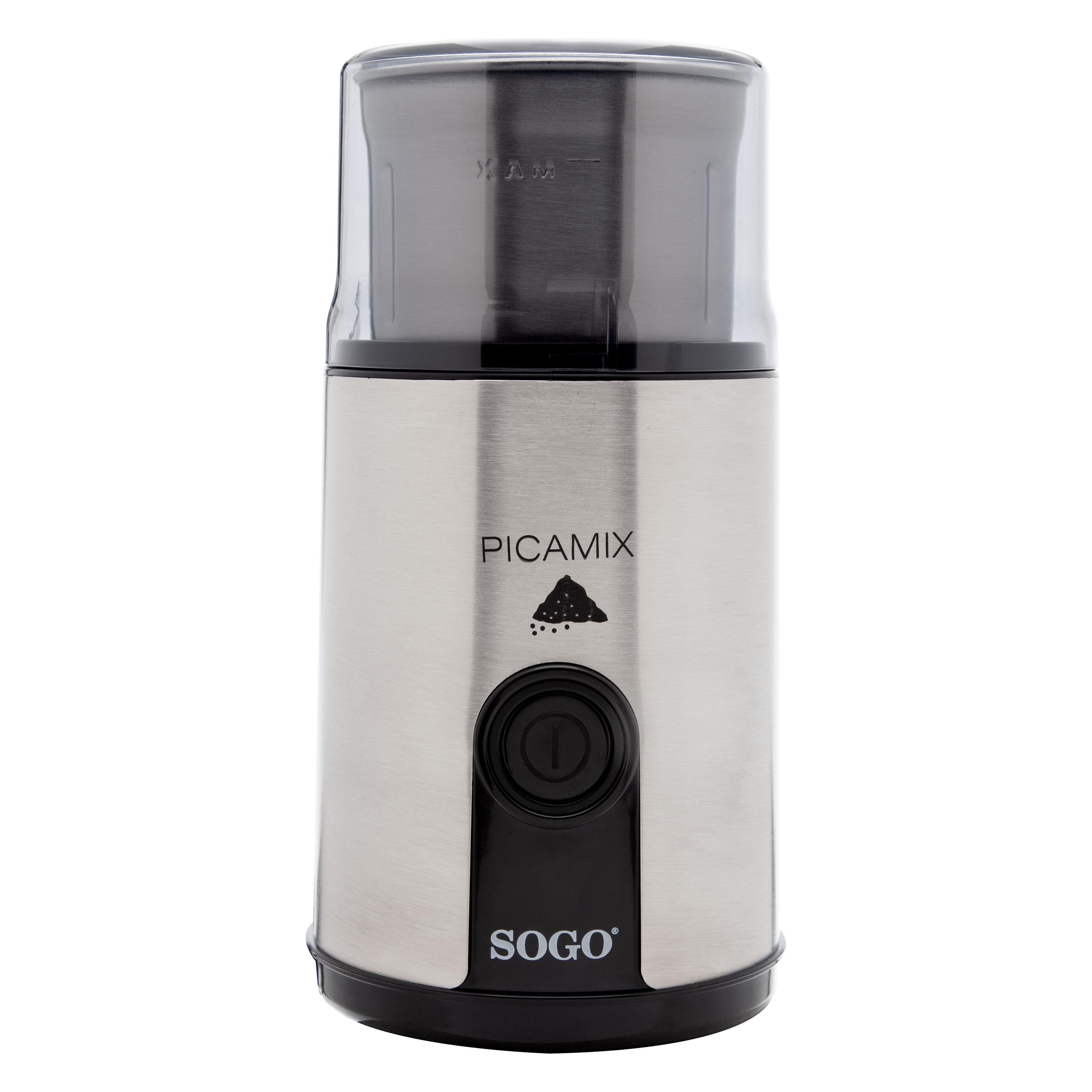 Sogo Stainless Steel Wet & Dry Grinder with Dual Stainless Steel (SOGO035)