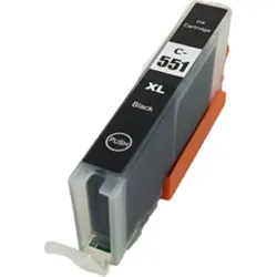 Kompatible Druckerpatrone Canon CLI-551 XL Schwarz, Black, 6443B001 CLI-551BKXL