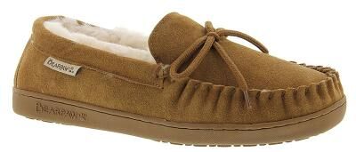 BEARPAW Moc II (Men's) Casual Shoes in Hickory, Size 13 M, Leather