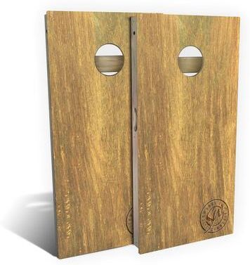 Skip's Garage Siamese Outdoor Cornhole Board Set