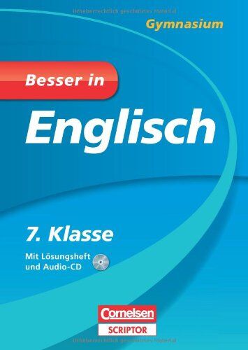 Eva Werner - Besser in Englisch - Gymnasium 7. Klasse - Cornelsen Scriptor - Preis vom 19.10.2026 19:33:35 h