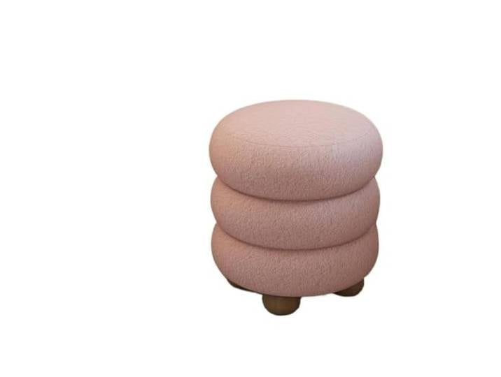 Zymjzbetic Schminkhocker im cremigen Stil, Moderne Möbel(Color 2)
