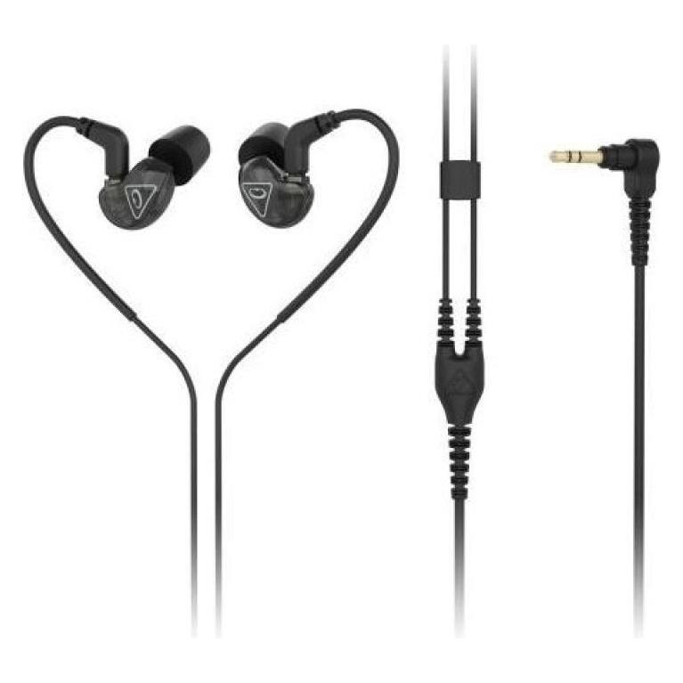 Behringer SD251-CK Słuchawki dokanałowe ze złączem MMCX - czarne (Keine Geräuschunterdrückung, Kabelgebunden) (27000894)