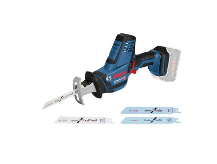 Bosch PRO Scie sabre sans fil GSA 18V-LI C La scie sabre 18 V compacte avec faibles vibrations MP - GSA 18V-LI C SCIE SABRE 18V