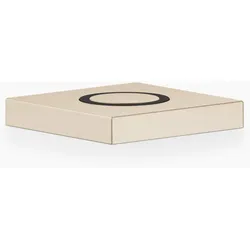 Dornbracht Air-Switch-Bedienknopf, eckige Rosette, 10714970-46, Farbe: Champagne gebürstet