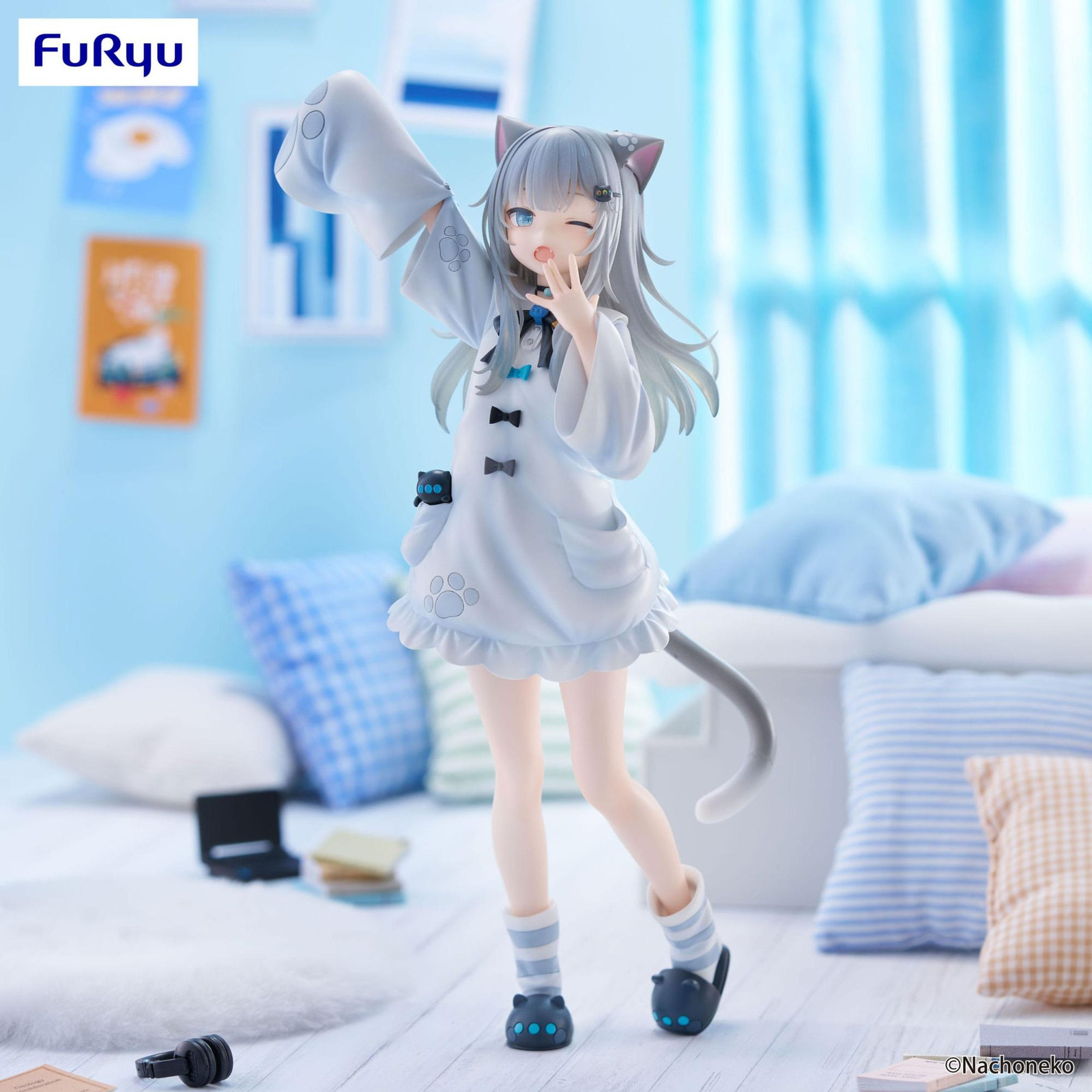 FuRyu VTuber Trio-Try-iT PVC-beeldje Nachoneko, 24 cm
