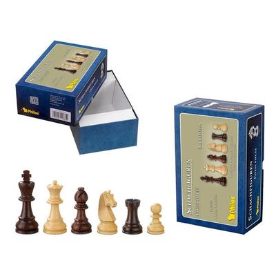 Schachfiguren Barbarossa, Königshöhe 90 mm, gewichtet, in Setup Box