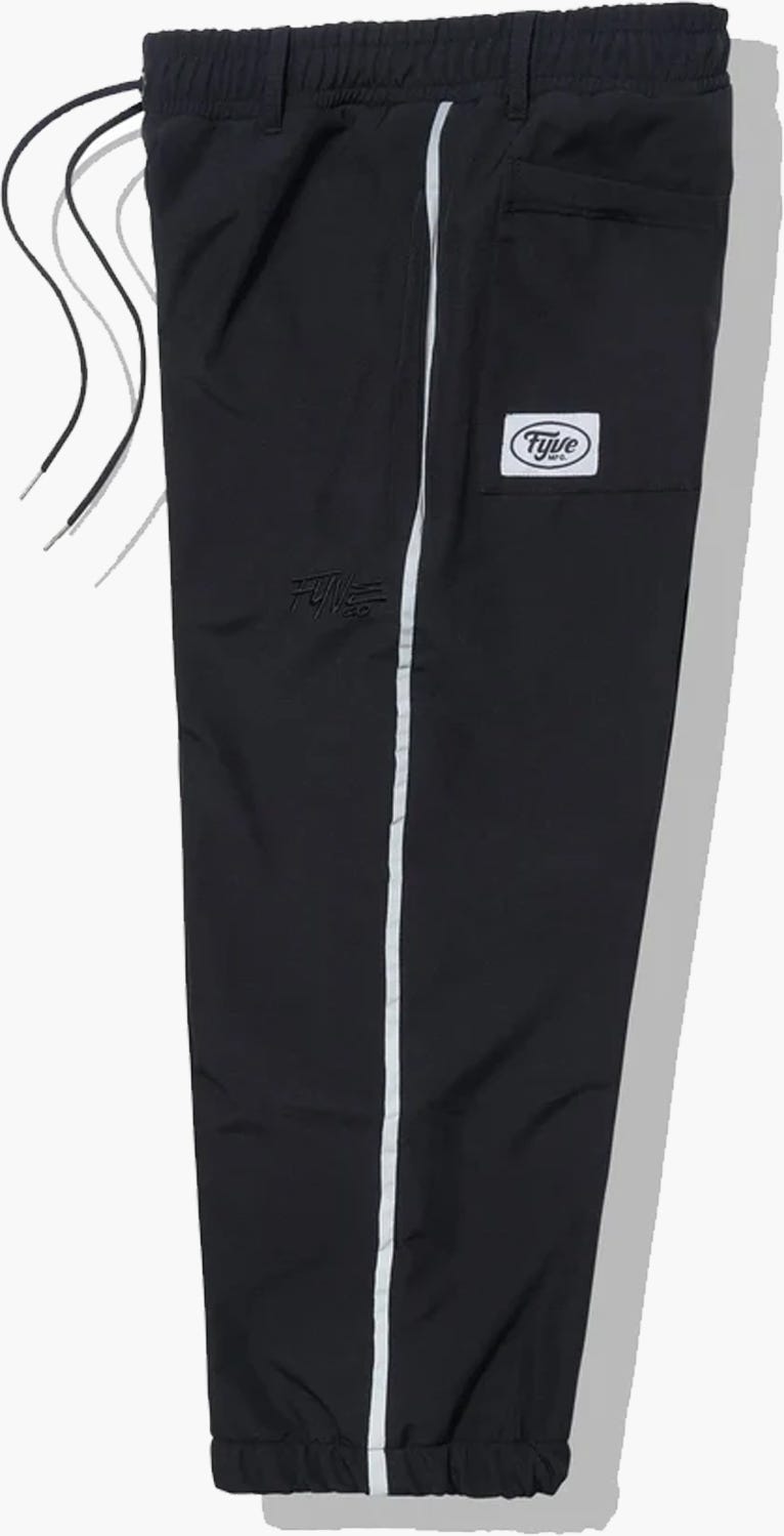 Fyve Fleece Lined Softshell Knee Standard BLACK