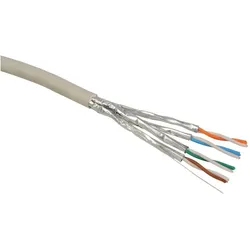 Solarix mounting cable STP, Cat6A, hard, LSOH, 500 m coil SXKD-6A-STP-LSOH (STP, CAT6a, 500 m), Netzwerkkabel