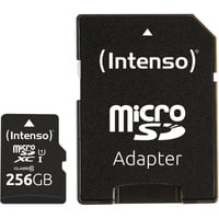 Premium 256 GB microSDXC, Speicherkarte schwarz, UHS-I U1, Class 10