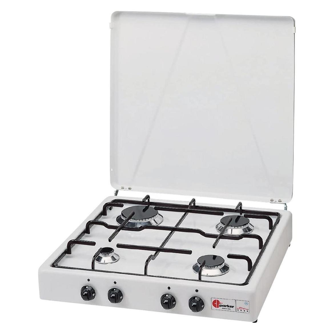 CF Parker Vierflamm-Gaskocher Parker weiss (31339968)