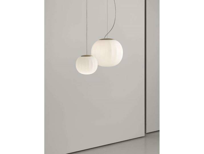 Lita Hanglamp Ø18 Brass - Luceplan - Woonkamer - Glas