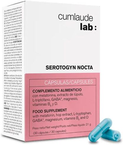 Cumlaude Lab Serotogyn Nocta Food Supplement 30 Capsules 30 Units