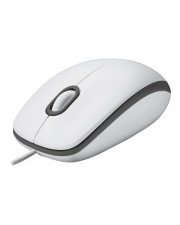 Logitech Mouse M100 WHITE EMEA Maus (910-006764)