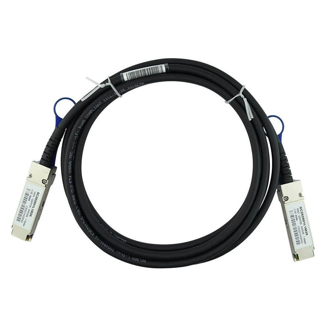 CBO Brocade 100G-QSFP-QSFP-P-0101 kompatibles BlueLAN DAC QSFP28 SC282801L1M30 (100G-QSFP-QSFP-P-0101-BL)