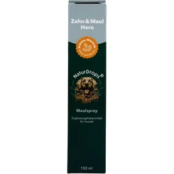 Naturdrops Zahn & Maul Hero Spray für Hunde 150 ML