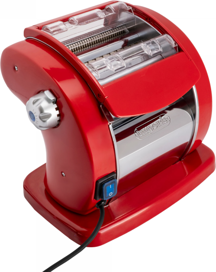 Imperia PastaPresto Classica rot - Elektrische Nudelmaschine aus Edelstahl