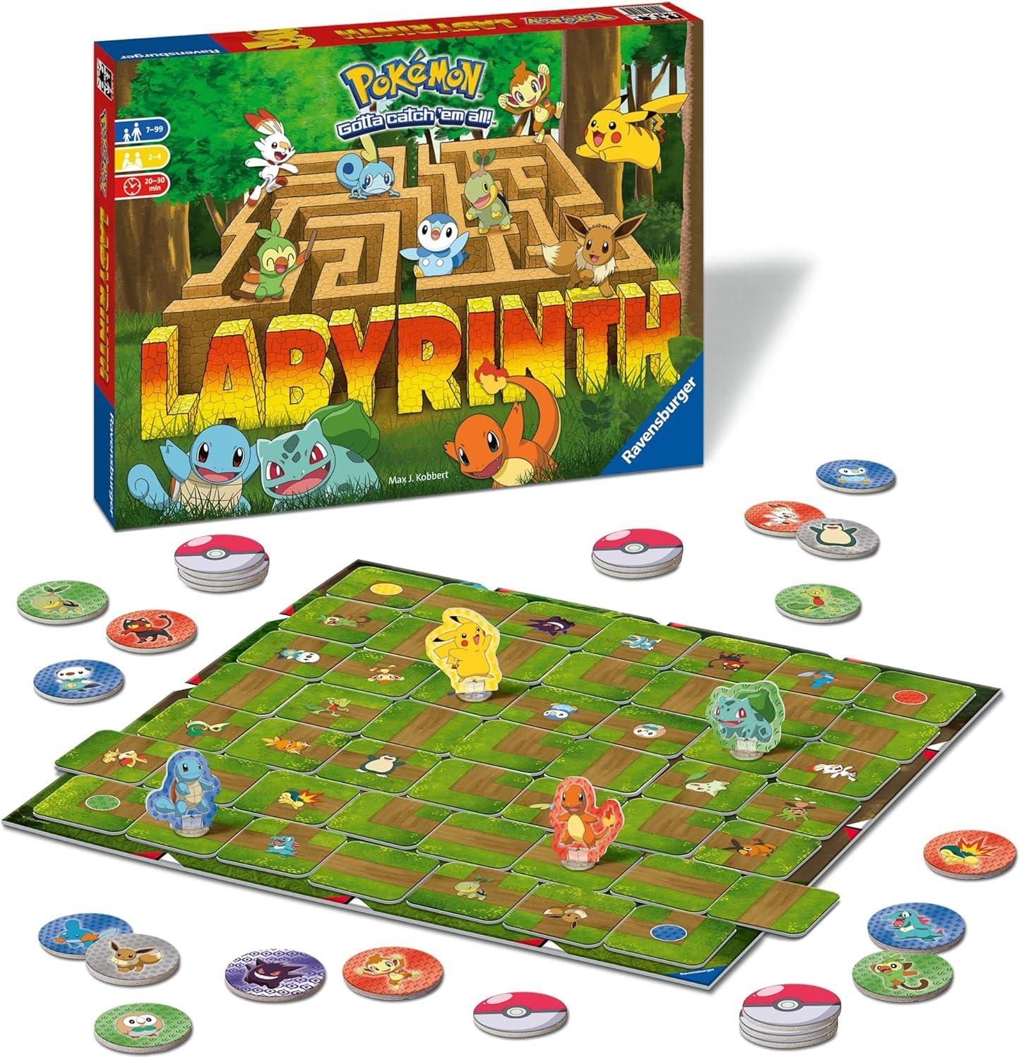 Ravensburger Secrets of the Pokémon Labyrinth spel 27036