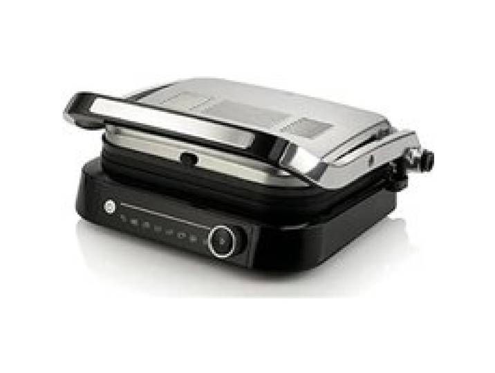 Gril Contact - HISENSE - HCG2100S - Acier Inoxydable - 38x32 cm - Noir