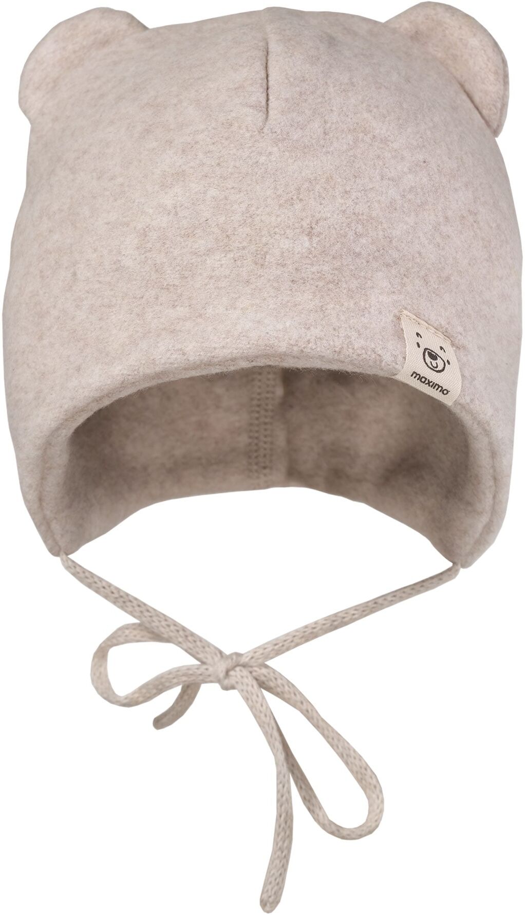 Beanie MAXIMO, Baby, Gr. 45, beigemeliert, Fleece, Baumwollmischung, Mützen Beanie beigemeliert 45