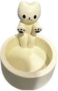 Evergreen Home Goods Creative Aromatherapy Candle Holder, Cute Cat Kitten Candlestick Decoration style 1