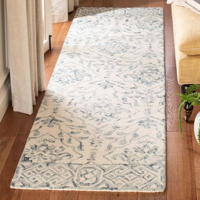 SAFAVIEH Handmade Dip Dye Nicki Floral Wool Rug