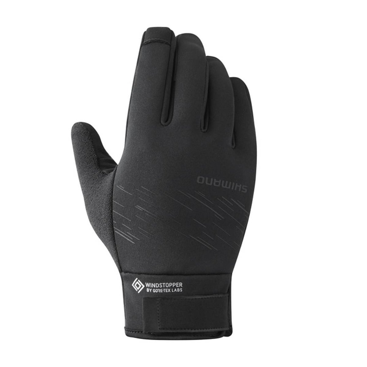 Luvas Shimano Windstopper Isoladas Preto, Tamanho M Unisex