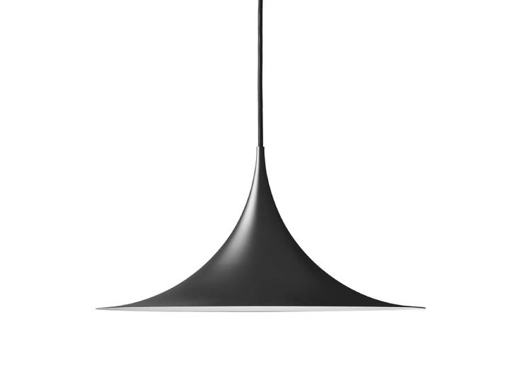 GUBI - Semi Pendelleuchte, Ø 47 cm, schwarz