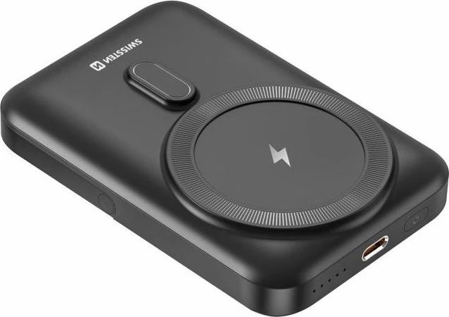 Swissten Power Bank 10000 mAh PD 20W (kompatibel mit MagSafe)