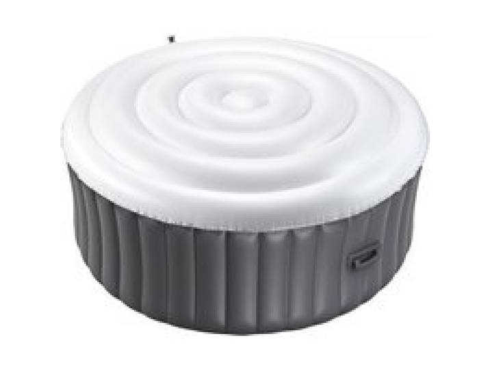 VEVOR Couvercle Gonflable Rond pour Spa 164,5 cm, Housse de Protection pour Spa Résistante aux Intempéries et à l'Eau, Couverture Thermique en PVC, Installation Facile, pour Extérieur Jardin, Blanc