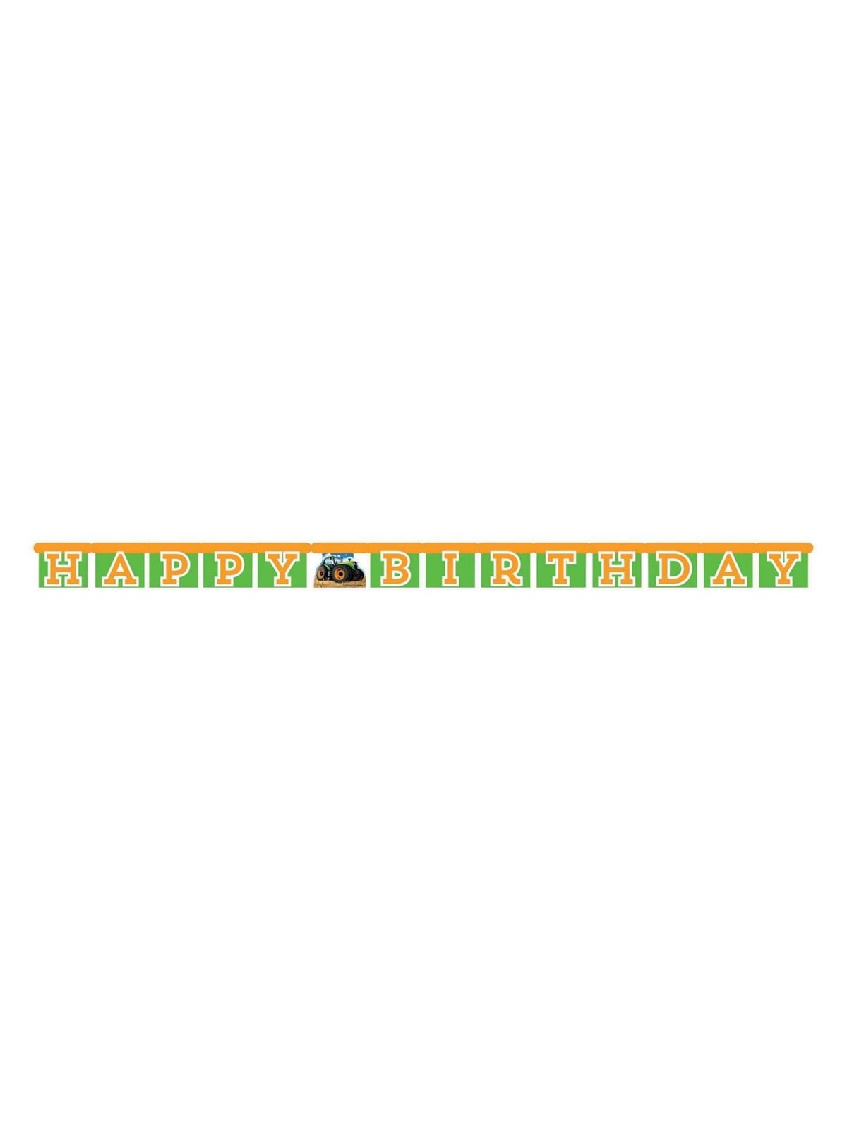 Haza Witbaard - Tractor Letter Garland Happy Birthday