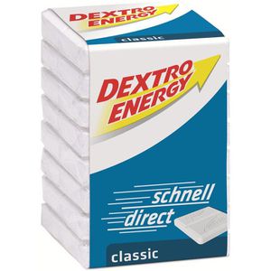 Dextro Traubenzucker Energy Classic, 8 Täfelchen, im Würfel, 46 g