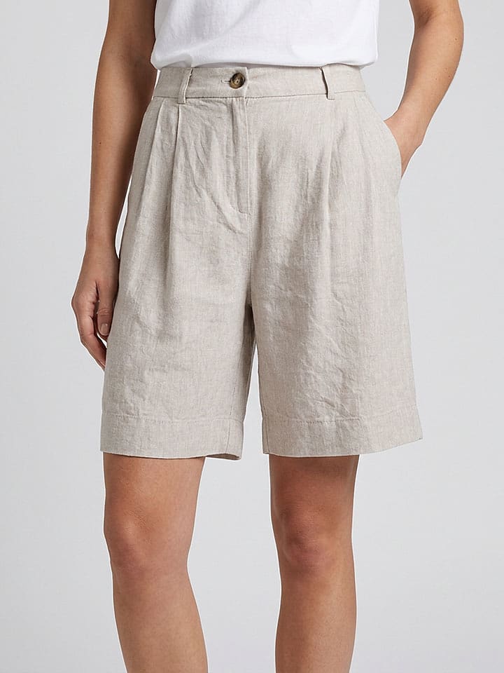 MOSS COPENHAGEN Bermudas "Viana" in Sand - M