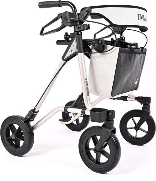 Dietz Exklusiver Leichtgewicht Rollator TAiMA VENTUM, kpl. - Cashmere