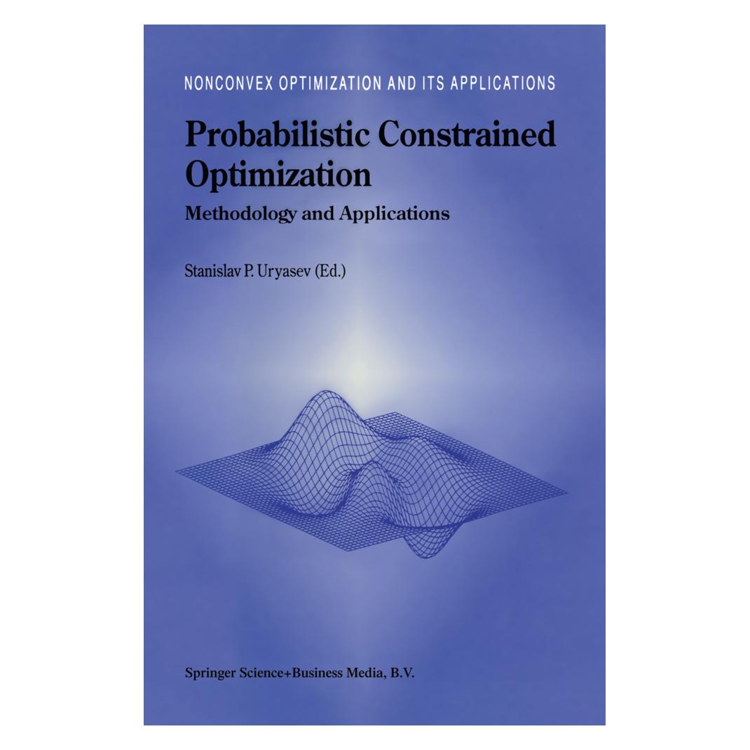 Springer Probabilistic Constrained Optimization (Englisch, Softcover, Stanislav Uryasev) (55379953)