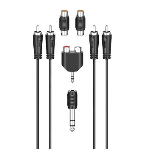 Hama RCA-Anschluss-Set 2,5m - hochwertige Audioqualität