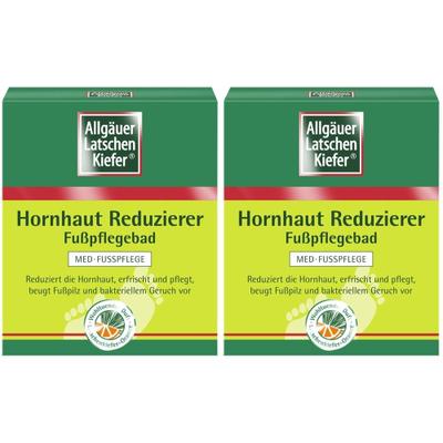 Allgaeuer LAT Hornh RED FU x2 2x10x10 g Fußbad