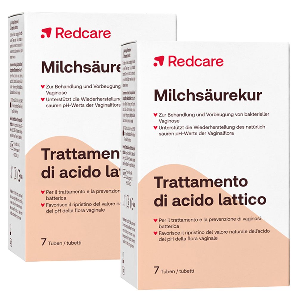 2x Milchsäurekur RedCare 2x7x5 ml Tube