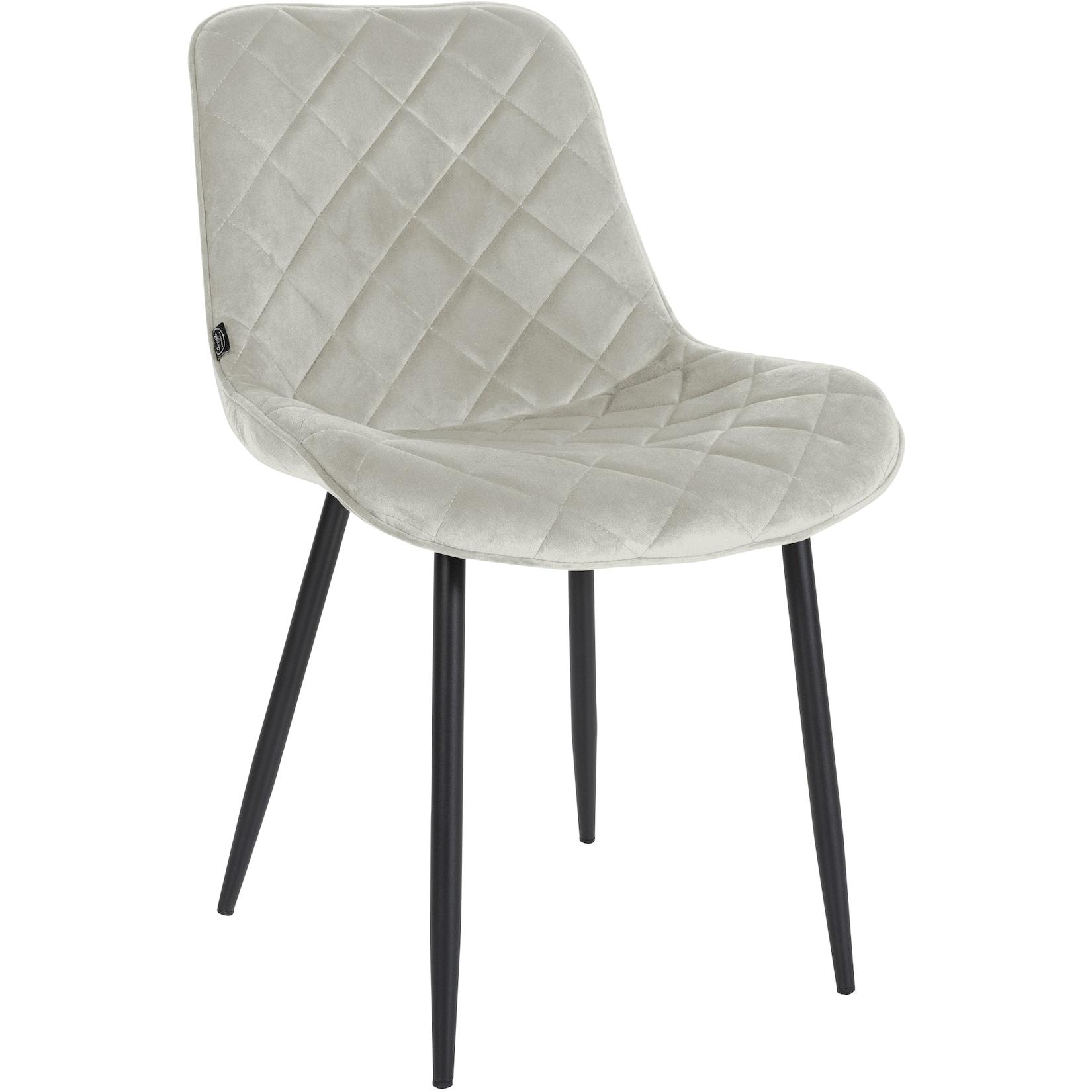 CLP Stuhl Springs Samt Farbe: creme