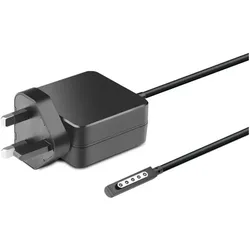 CoreParts Power Adapter for MS Surface (43 W), Notebook Netzteil, Schwarz