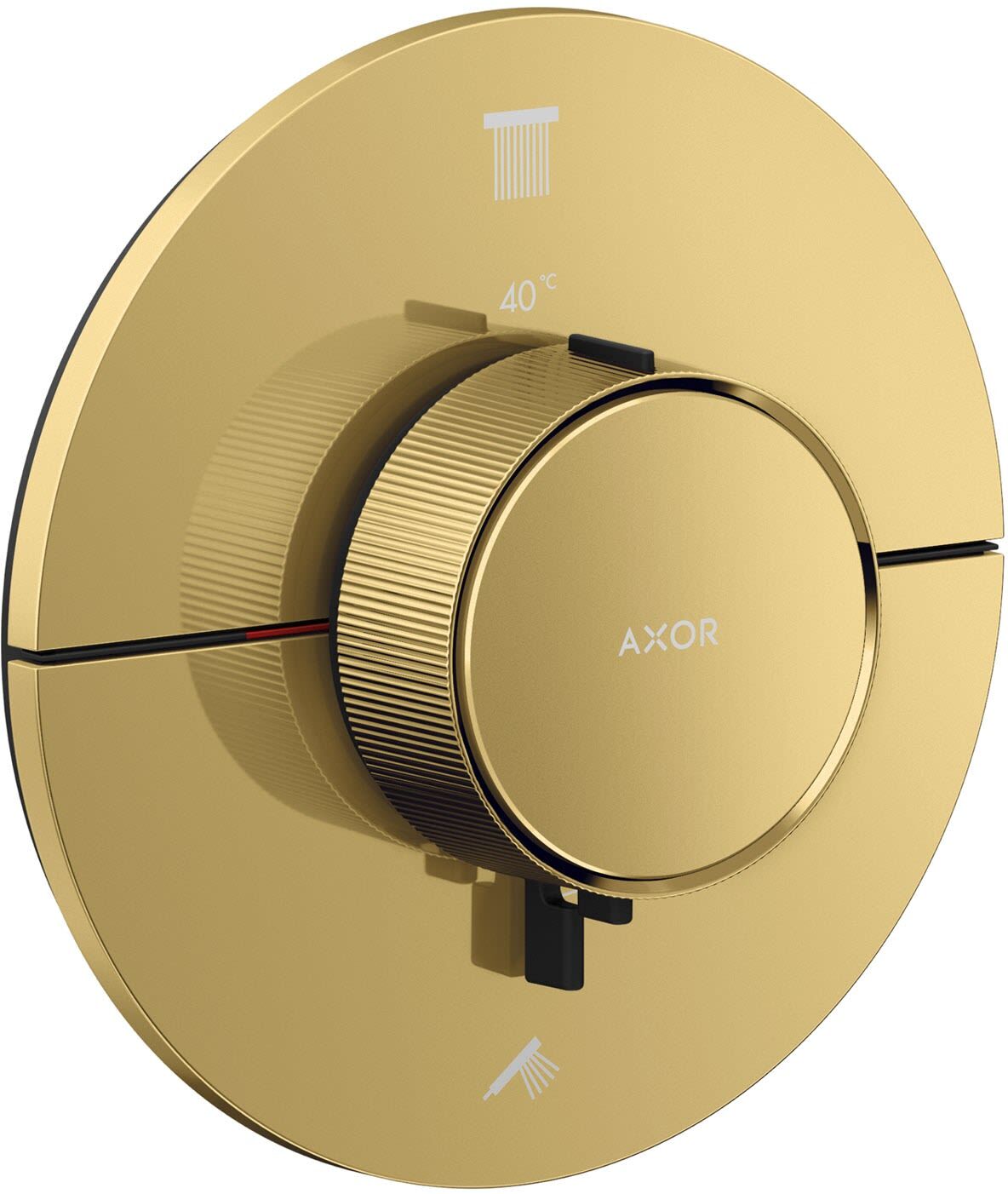 Axor ShowerSelect ID Thermostat Unterputz rund für 2 Funktionen