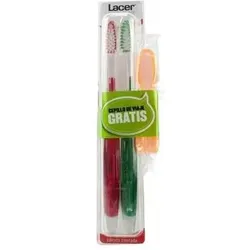 Lacer Cepillo Dental Medio 2 Uds Cepillo De Viaje
