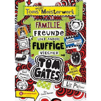 Tom Gates, Band 12, Gebundene Ausgabe von Liz Pichon, Egmont Schneiderbuch, 978-3-505-14037-2