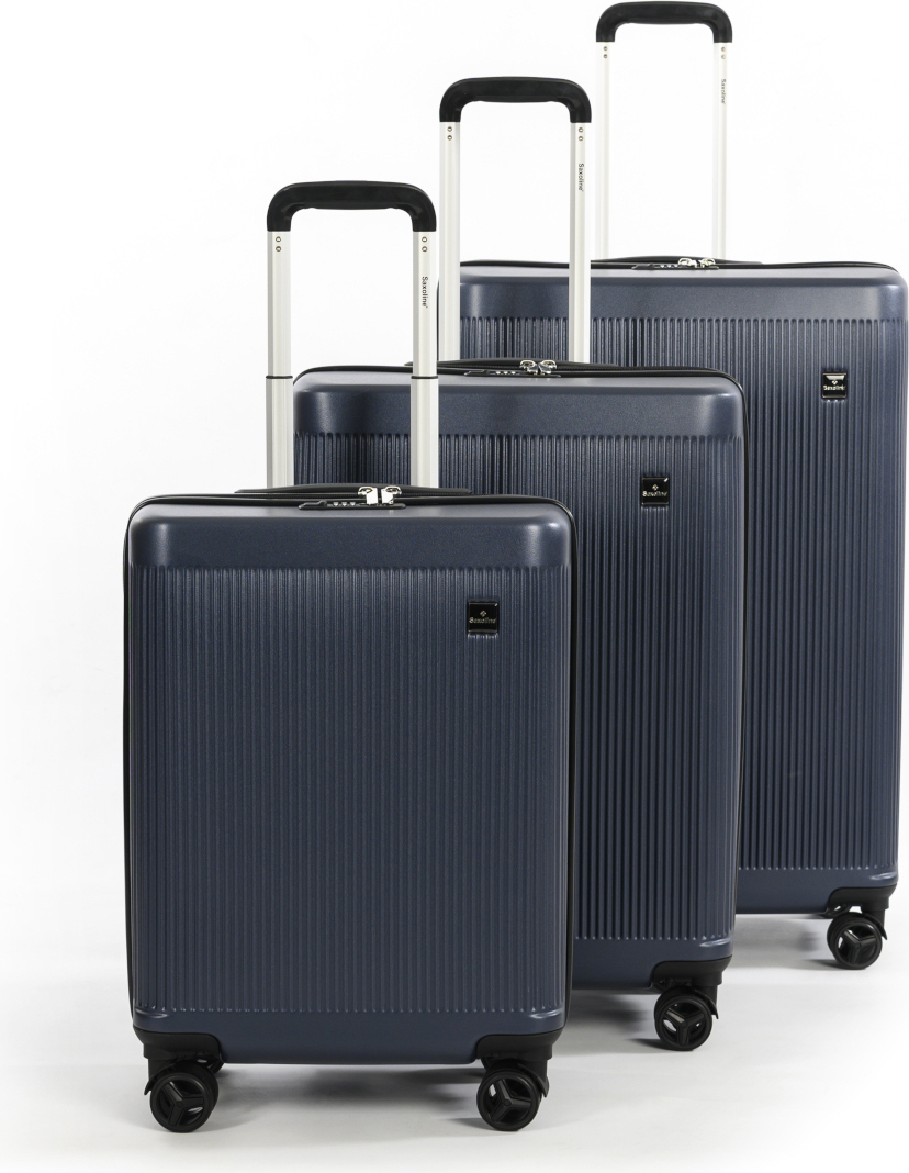 Saxoline Algarve Spinner 4 Rollen TSA SET 3.tlg Navy