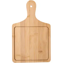 Pizzabrett aus Holz – quadratisch, klein
