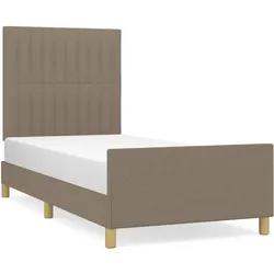 vidaXL, Bett, Caveno (Vertikale Streifen) (160 x 200 cm)